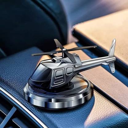 TechBlaze Solar Helicopter for Car Dashboard Aromatherapy Car Air Freshener Car Freshener Diffuser Set 360 Degree Rotation Organic Fragrance Car Interior Decoration Accessories for Car Home & Office