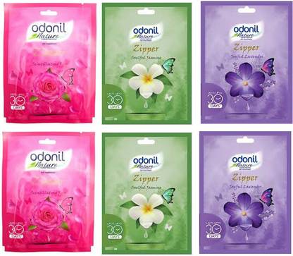 Odonil Rose, Jasmine, Lavender Potpourri Combo of Rose Soulful jasmine And Joyful Lavender