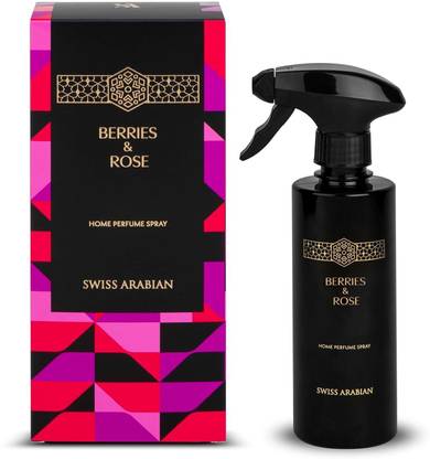 Swiss Arabian Air Fragrance Spray Berries & Rose Air Freshener Spray - 300ML | Refreshing Fragrance