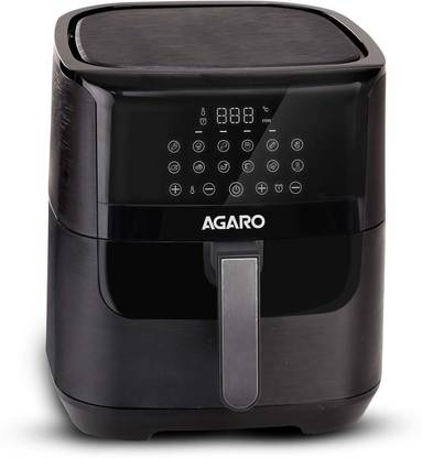 AGARO Elegant Air Fryer, 12 Preset Cooking Modes, 360 Degrees Air Circulation Air Fryer