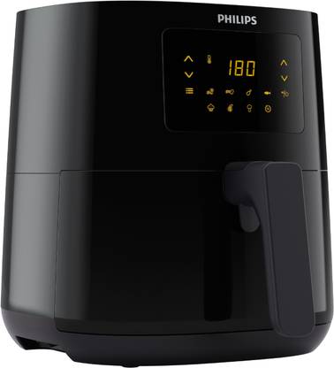 PHILIPS HD9252/90 with Touch Panel, uses up to 90% less fat, 7 Pre-set Menu, 1400W, 4.1 Ltr, with Rapid Air Technology Air Fryer