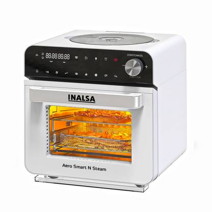 Inalsa Aero Smart N Steam| Oven,Steamer |Rotisserie,Convection & Steam Combination Air Fryer