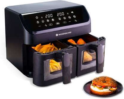 WONDERCHEF Regenta Digital Dual Basket Air Fryer