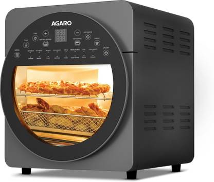 AGARO 33845 Elite Air Fryer For Home,Rotisserie Convection Oven,1700 watts with 16 Preset Menus Air Fryer