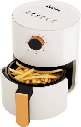 Lifelong LLHF25 800W with Hot Air Circulation Technology with Timer Selection |Uses upto 90% Less Oil |Fry, Grill, Roast, Reheat and Bake Air Fryer