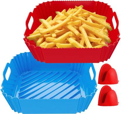 GIDGIDL 2 SQUARE AIR FRYER WITH GLOVE Air Fryer