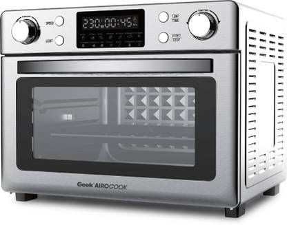 Geek Airocook Digix 12-in-1 30L Oven with Rotisserie, Grill, Roast, Bake, Toast and Air Fryer