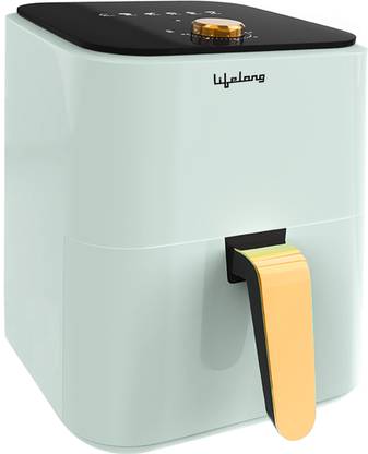 Lifelong LLHFD423 1200W with Hot Air Circulation Technology with Timer Selection | Uses up to 90% less Oil | Fry, Grill, Roast, Reheat and Bake, Semi Digital Air Fryer