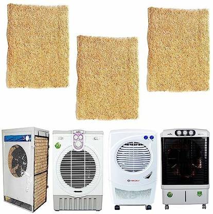Goodness Air Cooler Jumbo Grass Wood Wool Cooling Pads 26 x 20 Inch. Set of 3 Air Purifier Filter