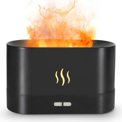 REMAXX Flame Humidifier With Aroma Diffuser 180ml | Auto Shut-Off Feature Portable Room Air Purifier