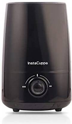 InstaCuppa Ultrasonic Cool Mist Humidifier for Room with Moisture Control Portable Room Air Purifier