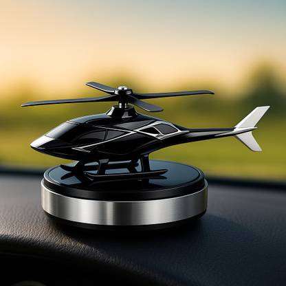 Feemie Premium Solar panel Helicopter Car Dashboard Perfume Diffuser Car Air Purifier Portable Car Air Purifier