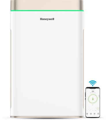 Honeywell Air Touch U2 Air Purifier with H13 HEPA Filter, Anti-Bacterial Filter& Pre-Filter. Equipped with PM2.5 level, UV-C LED, Ionizer Humidifier &Smart Wi-Fi 6 Stage Filtration,Covers 1008sq.ft, PM 2.5 Level Display, with WIFI & ALEXA, H13 HEPA & Activated Carbon Filter,Removes 99.99% Pollutants,Micro Allergens Portable Room Air Purifier