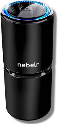 Nebelr Car Air Purifier Ionizer -10 Million Negative Ions - Kills 99.9% Viruses - Removes PM2.5 & Dust - Designed in Japan Portable Car Air Purifier