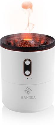 HASTHIP Jellyfish Humidifier for Room Moisture 450ML Volcano Warm & Cool Mist Portable Room Air Purifier