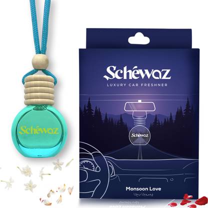 Shivaji Schewaz Luxury Car Perfume, Premium Car Freshener Upto 45 Days Natural Fragrance Portable Car Air Purifier