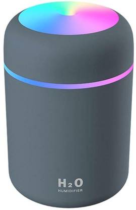 MORDAK Portable Humidifier with Night Light Compact USB Air Freshener Portable Room Air Purifier