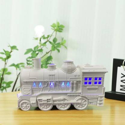 DREGGERZ Train Shape Essential Oil Diffuser 300ml,Train Shape Aromatherapy Diffuser Portable Room Air Purifier