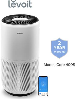 LEVOIT Core 400S True HEPA Smart Air Purifier - White - LAP-C401S-WAAA Portable Room Air Purifier