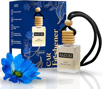 Bazuki Car Air Purifier with Aqua Fragrance Portable Car Air Purifier