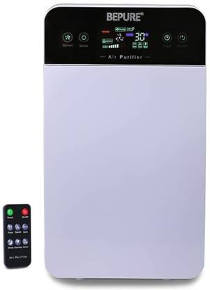 BePURE B1 4 Stage HEPA Filtration 500 sq.ft Coverage Remote control based Room Air Purifier