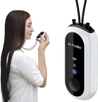 EBIZHIVE Personal Smart And Portable Air Purifier Efficient Ion Purification Wearable Portable Room Air Purifier