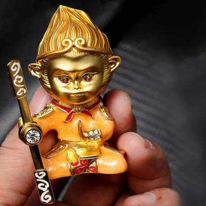 VARINCE ENTERPRISES Monkey King Car Air Freshener & Rotating Fan| Car Interior Decoration Accessory Car Air Purifier