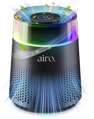 airo. Portable Air Purifier, Removes 99.97% Pollutants, 215 SqFt Coverage, Ultra-Quiet Portable Room Air Purifier