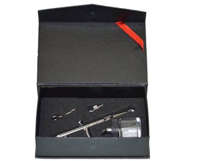 Skin Companion Airbrush AG-182 Set 0.5mm, Dual Action Bottom Feed Airbrush Airbrush