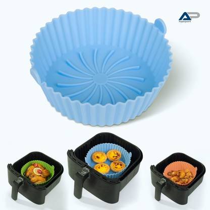 AnjaniputrA Air Fryer Liner || Nonstick Washable Silicone Air Fryer Basket & Baking Tray Airfryer Tray