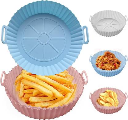 9Up Silicone Donut Tray Air Fryer Silicone Liners Reusable Air Fryer Silicone Pot