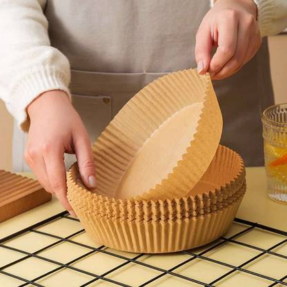 FLYING WING Air Fryer Paper Sheet, Disposable Paper Liner for Microwave, Oil Proof Air Fryer Airfryer Tray