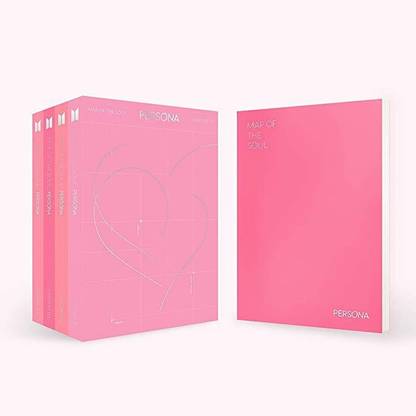 D & Y Big Hit Entertainment BTS - MAP of The Soul : Persona Set (Pink, Random) Album