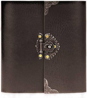 HASTHIP Photo Album Leather Scrapbook Memory Book Hand Made DIY Albums with 30 Sheet Album
