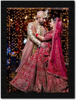 vanicraft Customize Photo Frame 14x10 Inch for Wedding Album