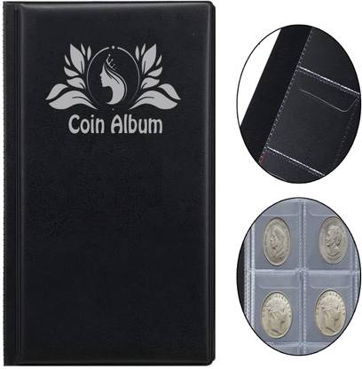 lewano Coin Collection Storage Album (150 Pocket) Album