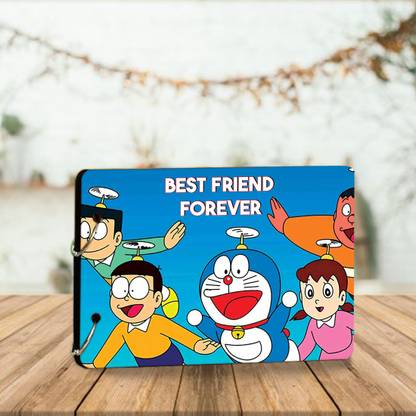 Decor1ders Scrap Book for Memories-Doraemon Friends-Scrapbook For Friend Photo Album Album