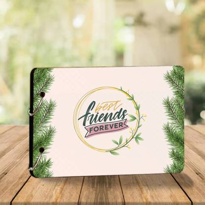 DeCorner Scrap Book Memories -Best Friend Forever- Photo album 4x6 Scrapbook memory book Album