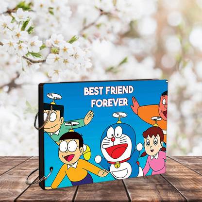 DeCorner Scrap Book Memories -Doraemon Friend- Photo album 4x6 Scrapbook Handmade memory Album