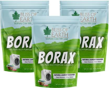 Bliss of Earth Borax Powder Multipurpose Cleaning & Stain Remover, Ants Killer & Slime Making