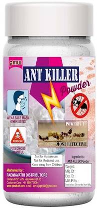 PMW Red/Black Ant Kill Powder - Powerful - Concentrated - Ant Repellent Powder - 100 Grams