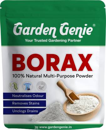 Garden Genie Borax Powder, Multi-Purpose House Hold Cleaner & Pest Control Solution