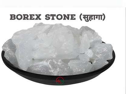 SS520 Whole Suhaga 1 kg Stone Borex Sodium Borate Pongaaram Tankan Bhasm