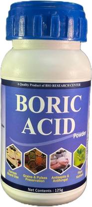 Bio Research Center Boric Acid Powder, 125g Pure Grade.