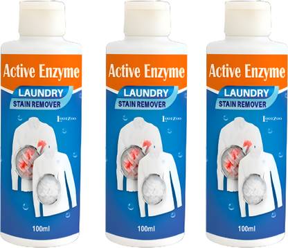 Loogtzoo Laundry Stain Remover for Clothes, Sofas, Removes Tough Stains, Pack of 3