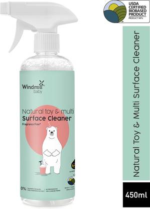 Windmill baby Toy Cleaner and Multi Surface Cleaner Spray USDA Certified, Allergen Free