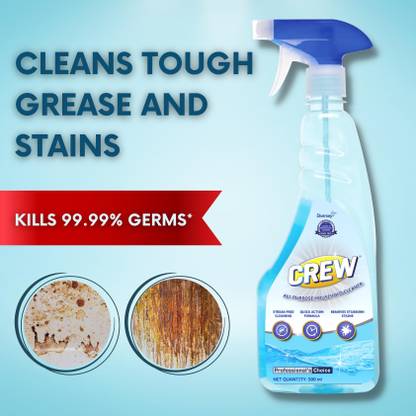 Diversey Crew All Purpose Cleaner Spray for Mirror, Surface, Table, Kitchen, Bathroom