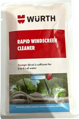 Wurth RAPID WINDSCREEN CLEANER Each 50 ml x 25=