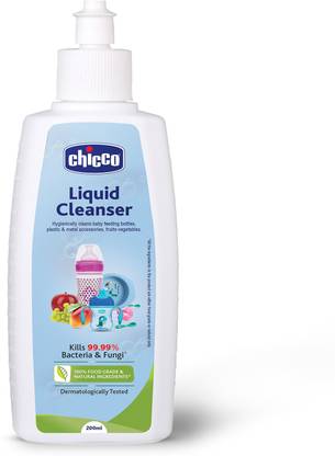 Chicco Liquid Cleanser Bottle (food Grade) -for Baby Bottles, Accessories, veggies