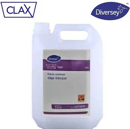 Diversey Clax Sept Fabric Sanitizer And Disinfectant, Liquid